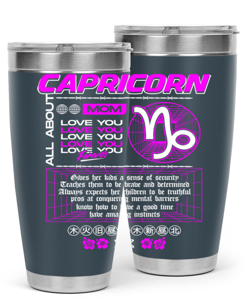 capricorn 208#- zodiac- Tumbler