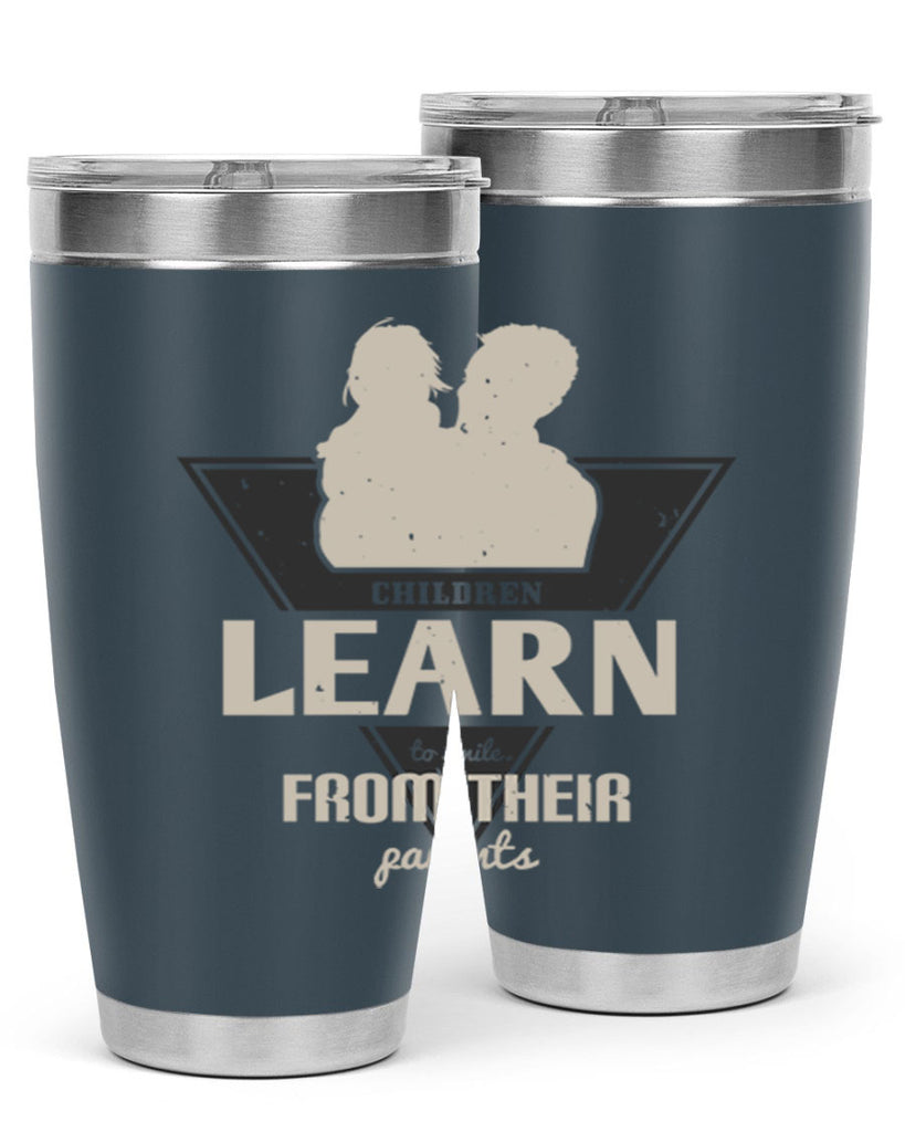 children learn to smile 250#- fathers day- Tumbler