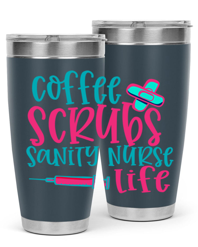 coffee scrubs sanity nurse life Style 390#- nurse- tumbler