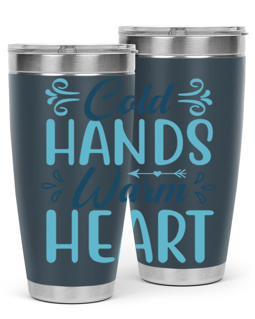 cold hands warm heart 50#- winter- Tumbler