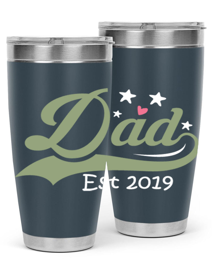 dad est 101#- fathers day- Tumbler