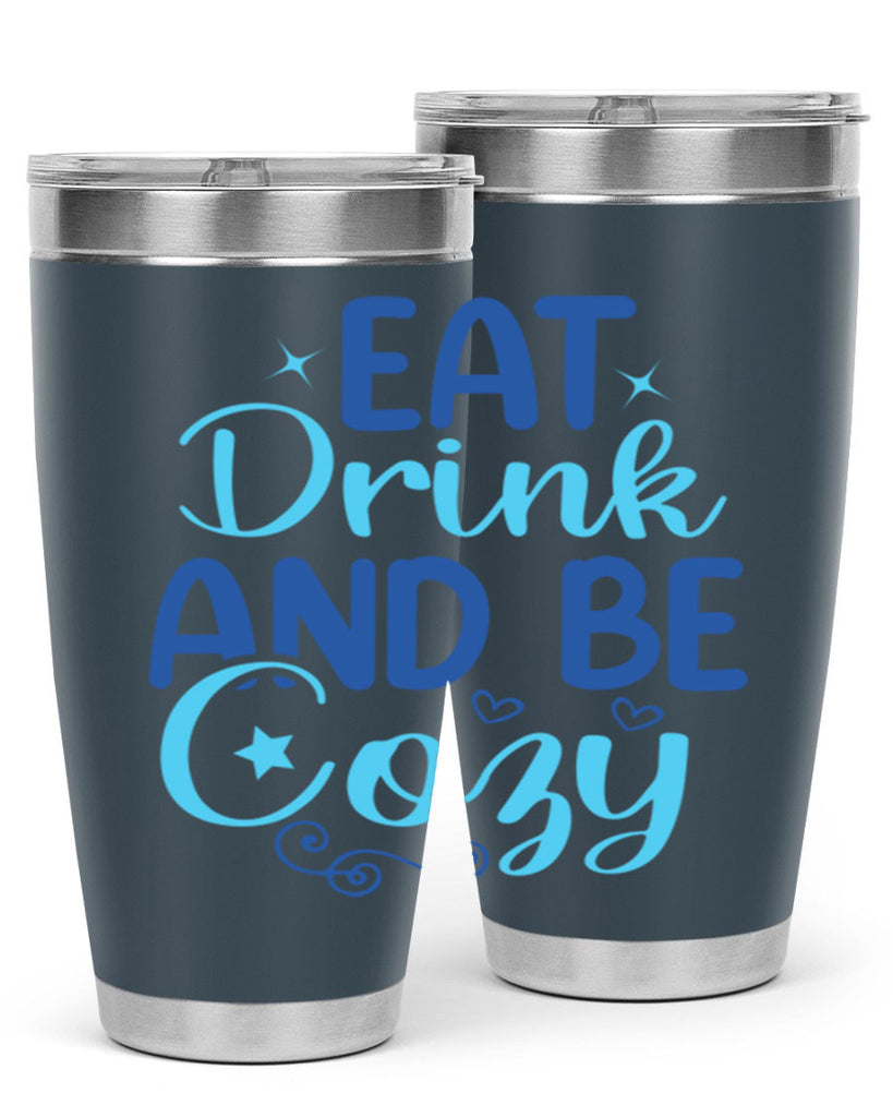 eat drink and be cozy 97#- winter- Tumbler