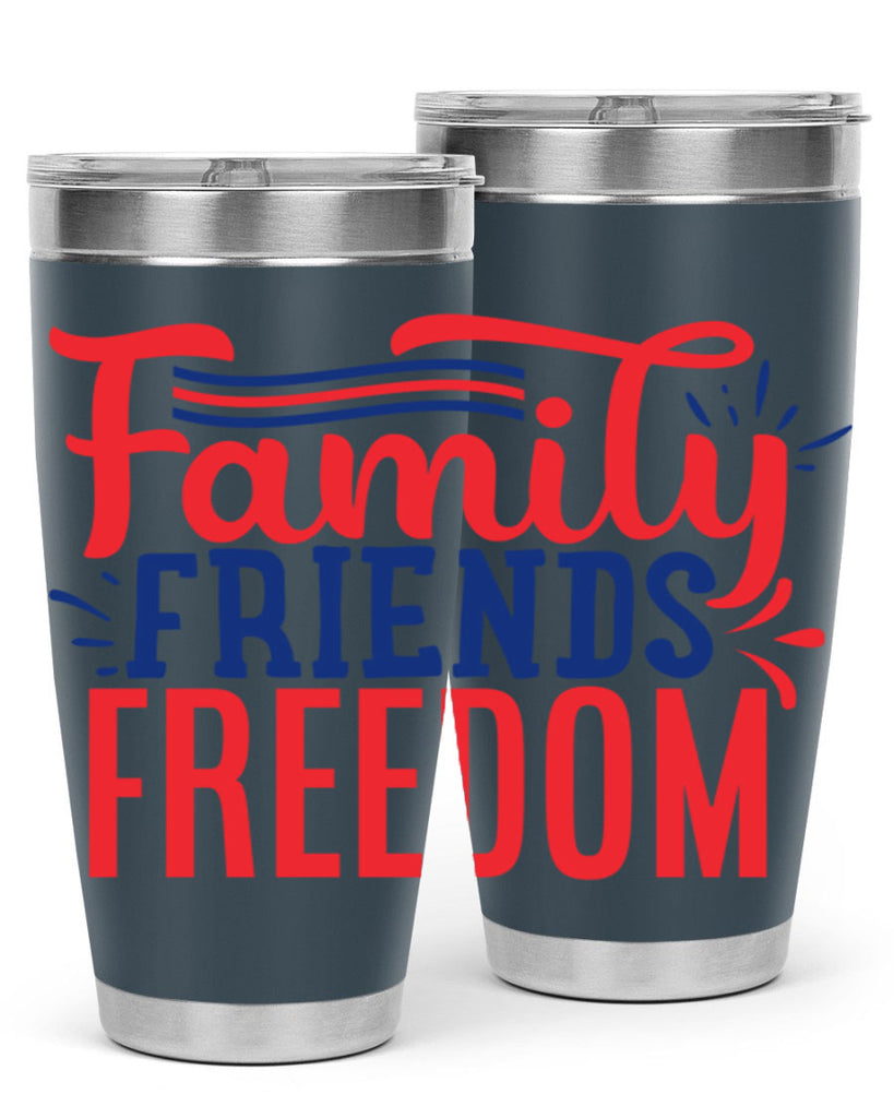 family friends freedom Style 48#- Fourt Of July- Tumbler
