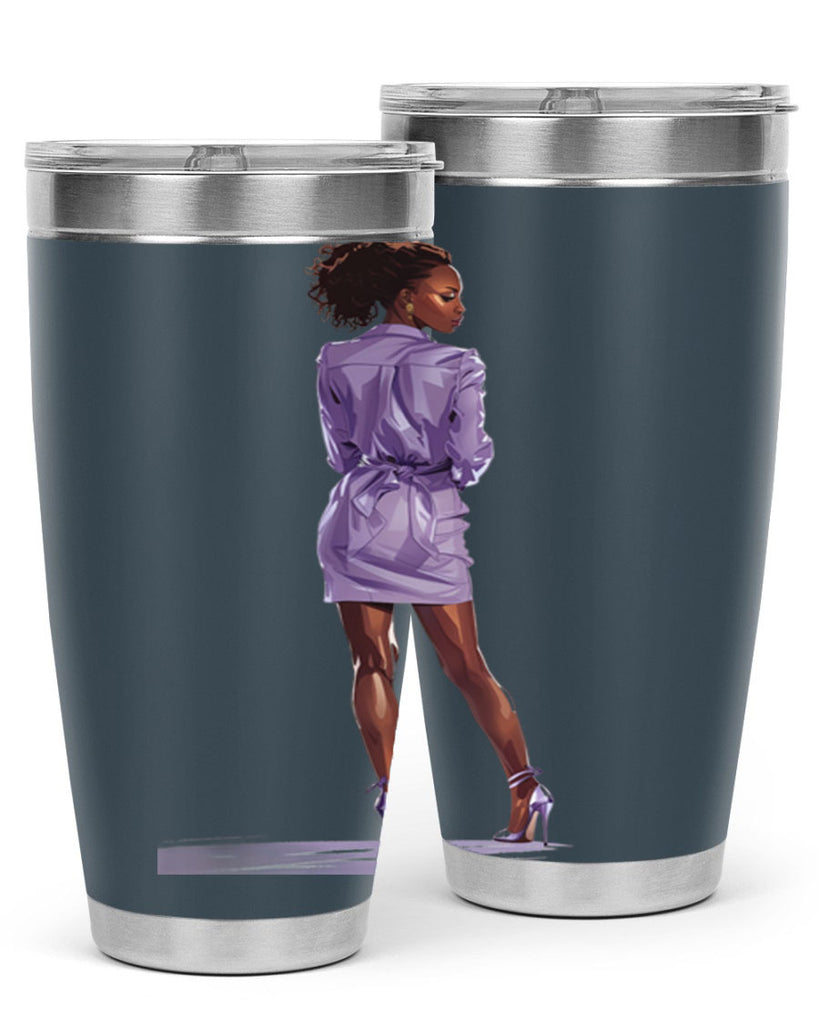 fashion girl in lavender 53#- fashion- Cotton Tank