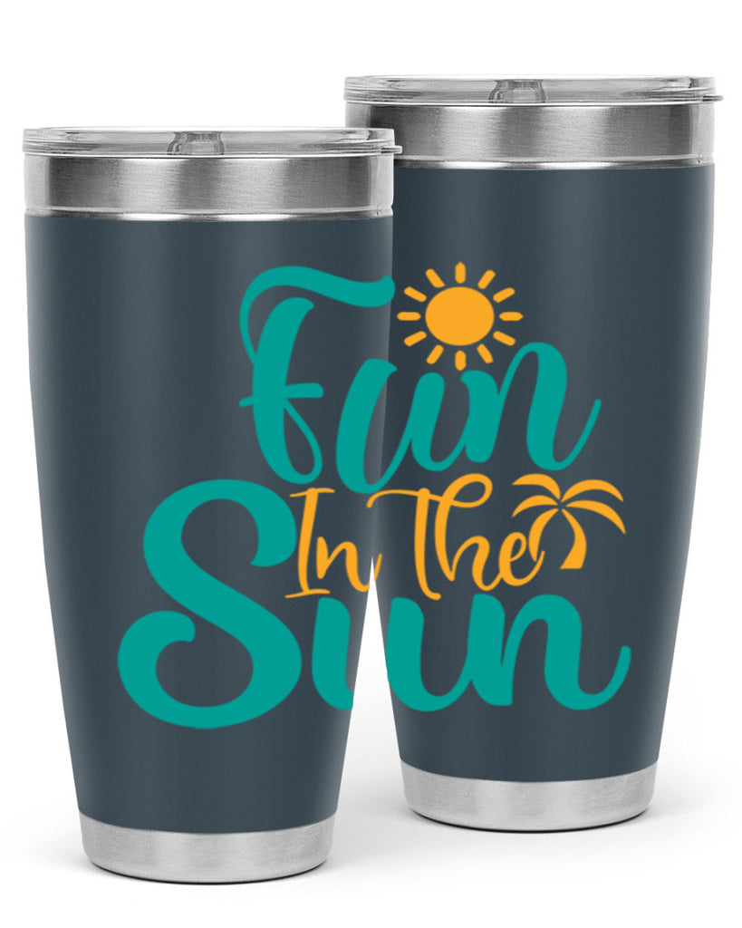 fun in the sun Style 104#- summer- Tumbler