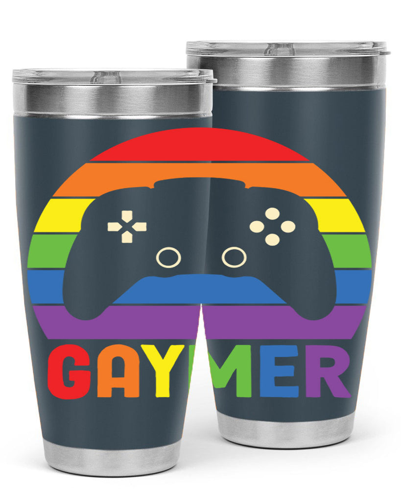 gaymer lgbt gamer rainbow flag lgbt 135#- lgbt- Tumbler