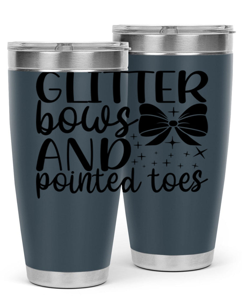 glitter bows and pointed toes44#- ballet- Tumbler