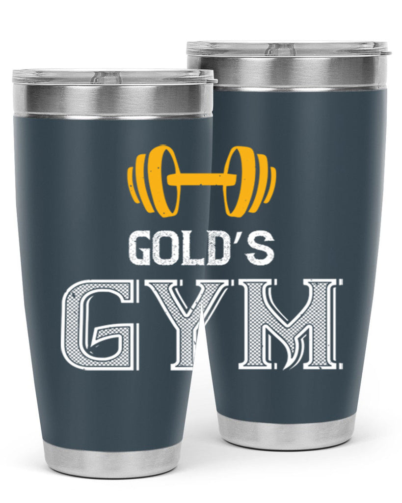 gold gym 101#- gym- Tumbler