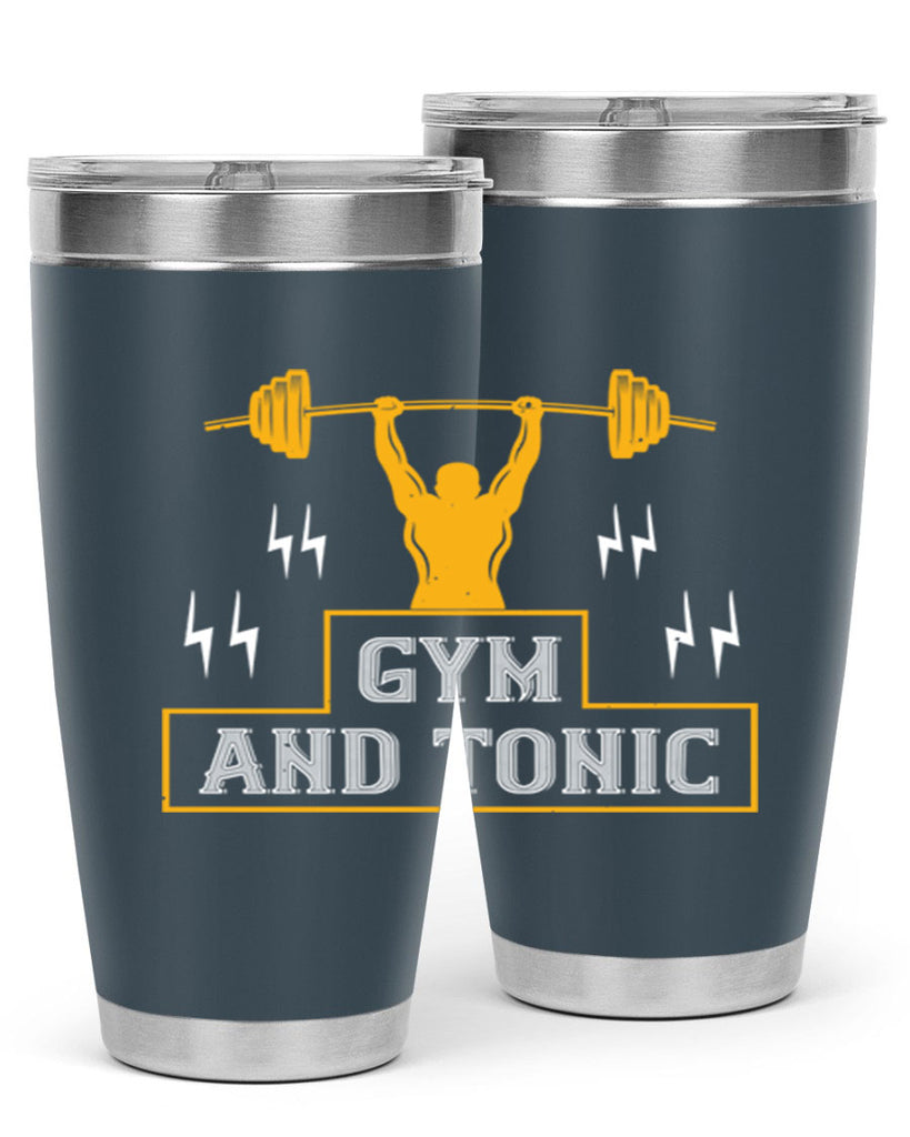 gym and tonic 100#- gym- Tumbler