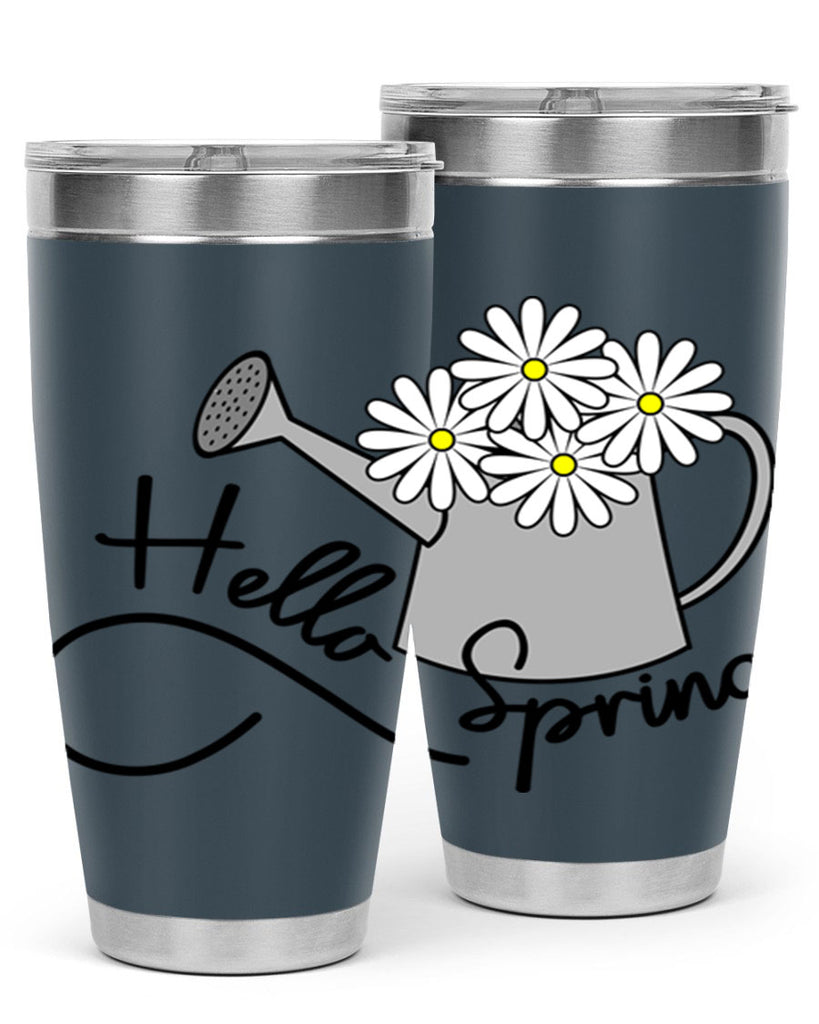 hello spring watering can208#- spring- Tumbler