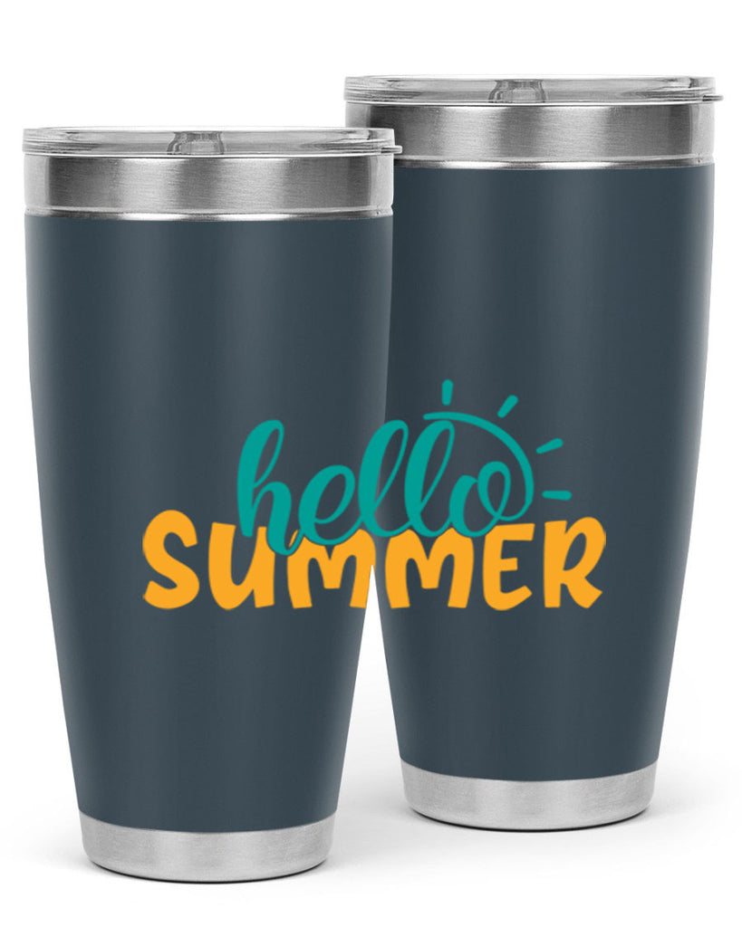 hello summer Style 97#- summer- Tumbler
