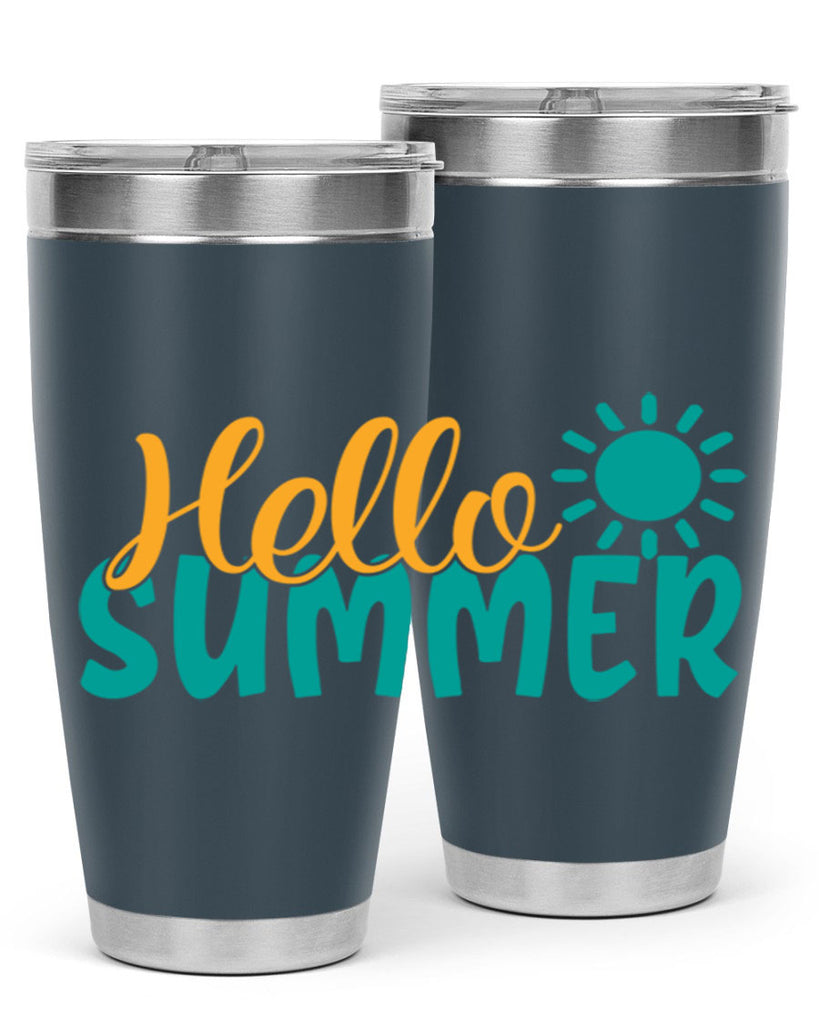 hello summer Style 98#- summer- Tumbler