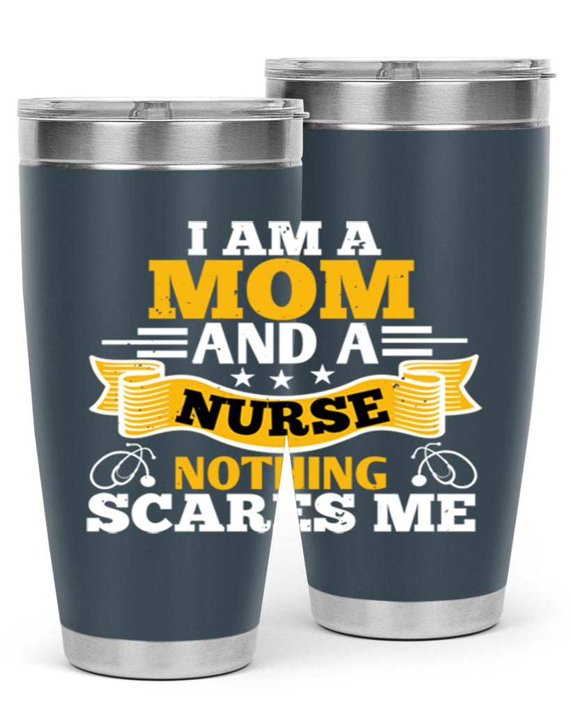 i am amom and a nurse Style 396#- nurse- tumbler