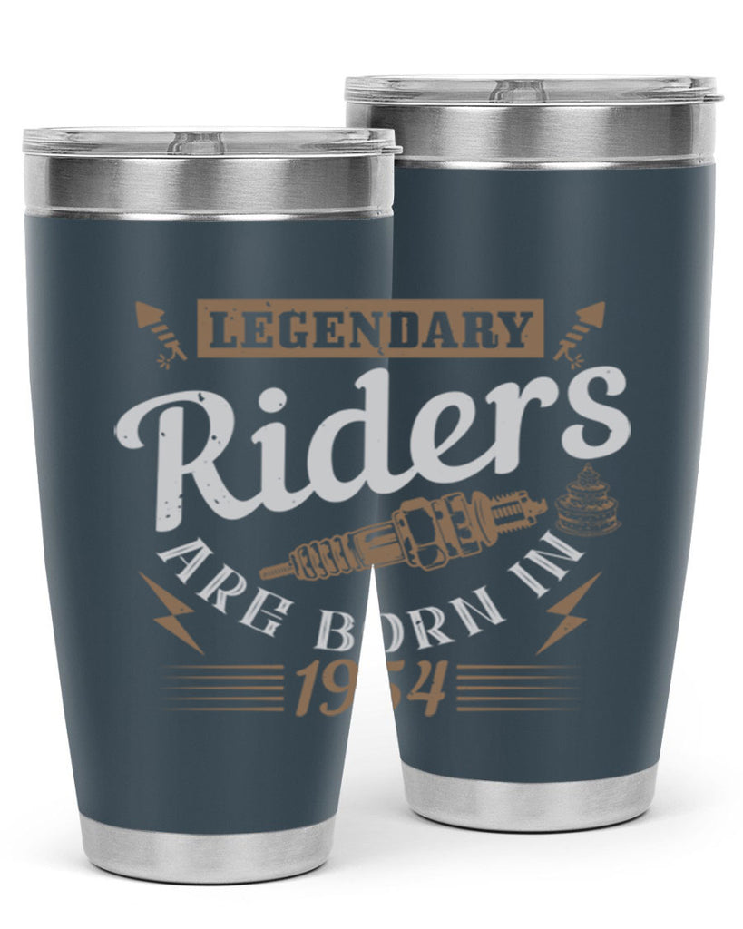 legendary riders are born in Style 60#- birthday- tumbler