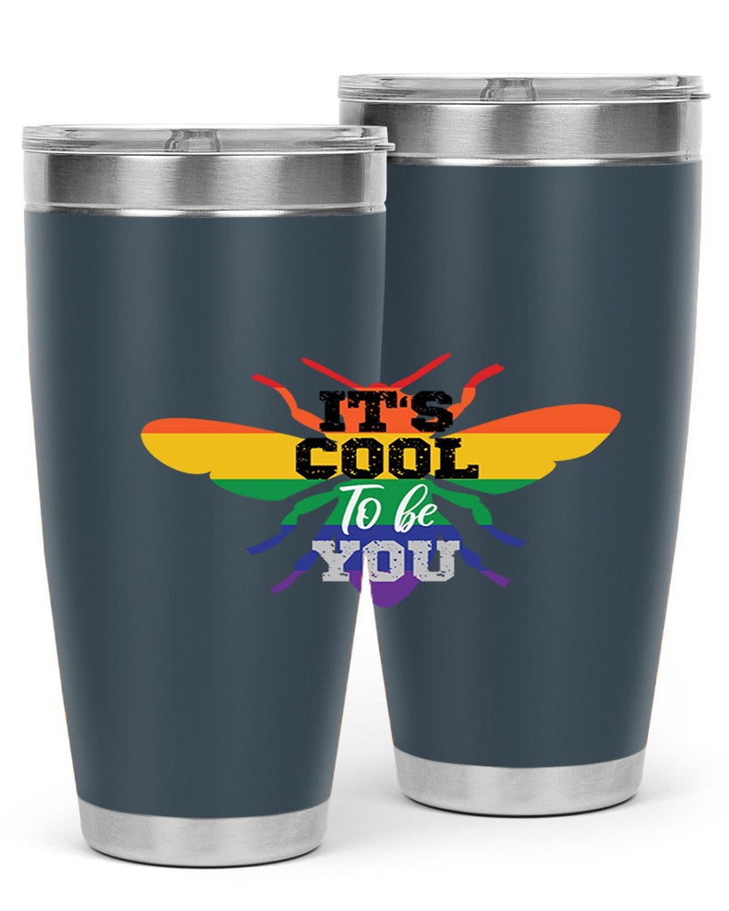 pride bee cool 70#- lgbt- Tumbler