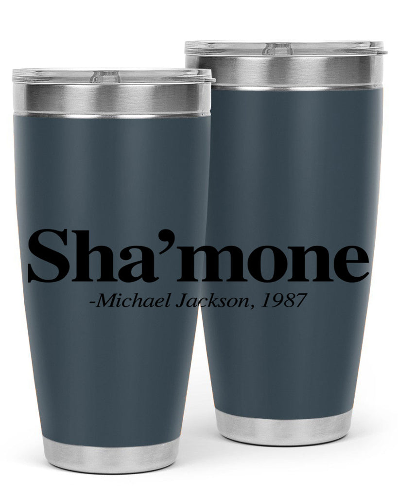shamone 37#- black words phrases- Cotton Tank