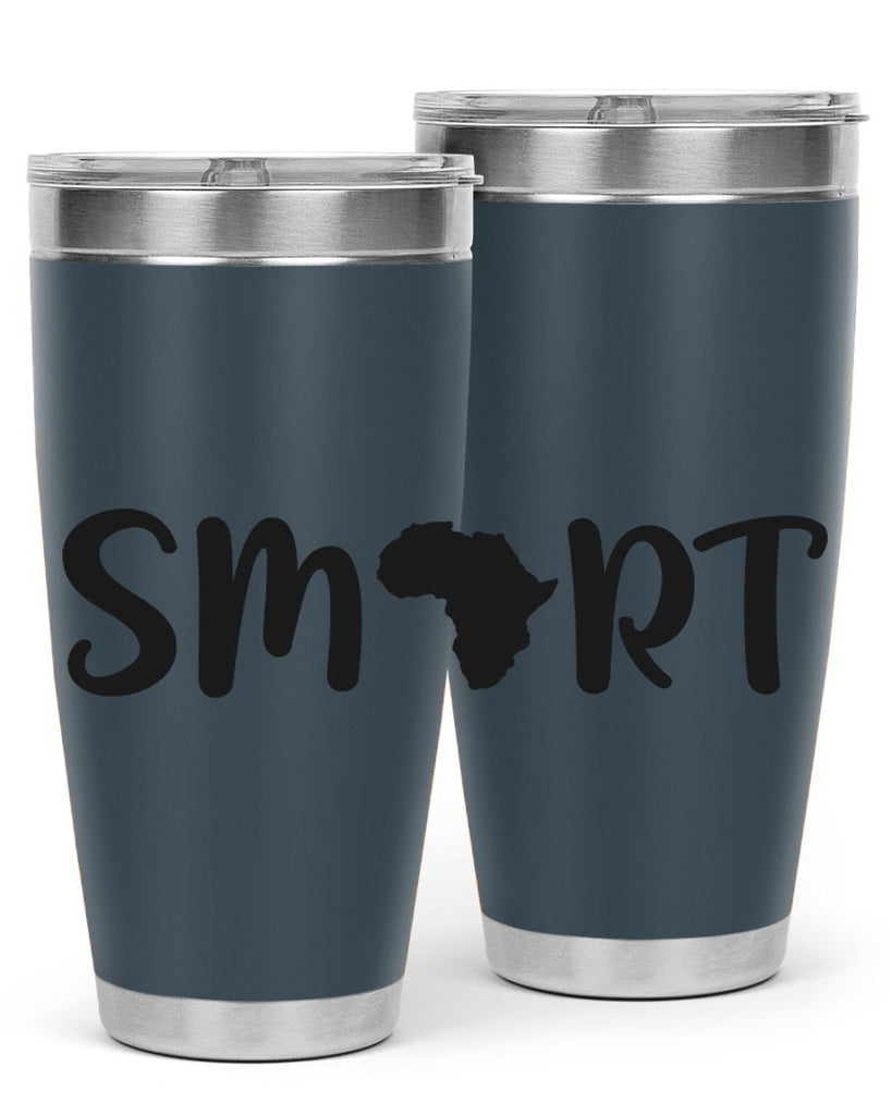 smart africa 32#- black words phrases- Cotton Tank