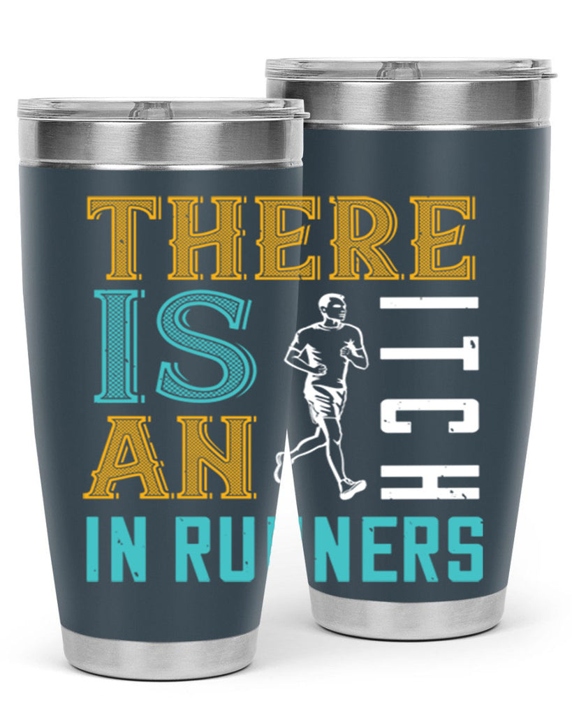 there is an itch in runners 9#- running- Tumbler