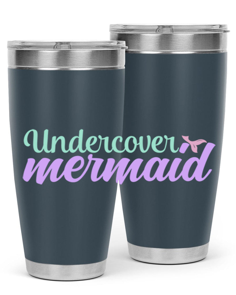 undercover mermaid 8#- mermaid- Tumbler
