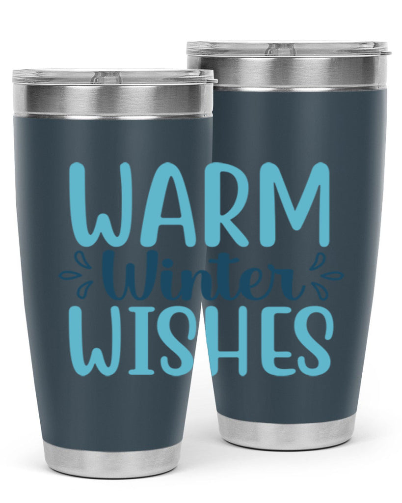 warm winter wishes 455#- winter- Tumbler