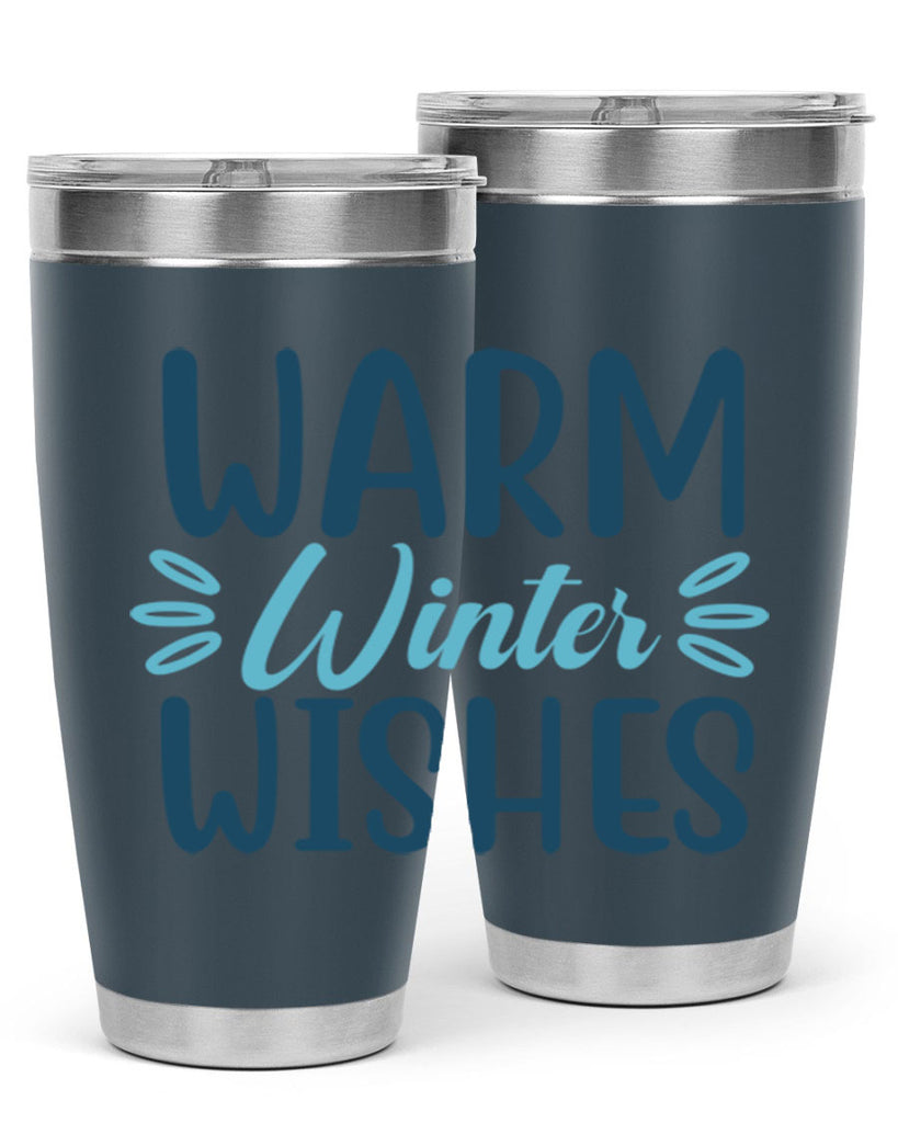 warm winter wishes 456#- winter- Tumbler