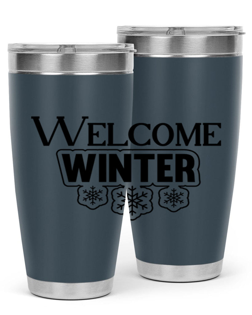 welcome winter 474#- winter- Tumbler