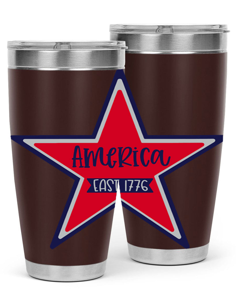America East Style 144#- Fourt Of July- Tumbler