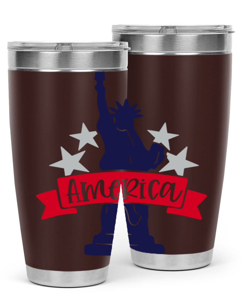 America Style 145#- Fourt Of July- Tumbler