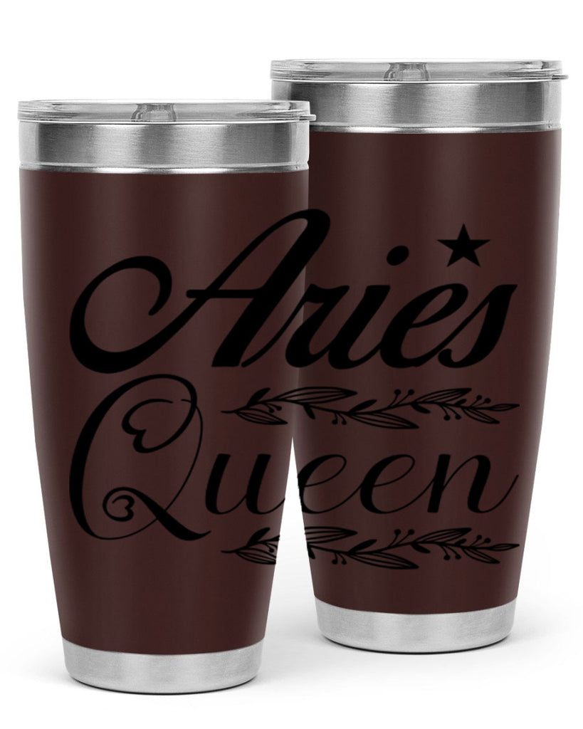 Aries queen 119#- zodiac- Tumbler