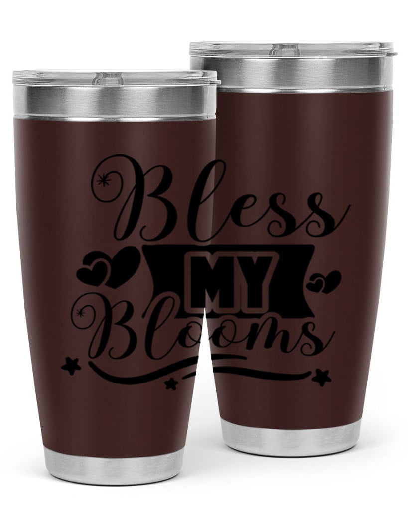 Bless My Blooms 40#- spring- Tumbler