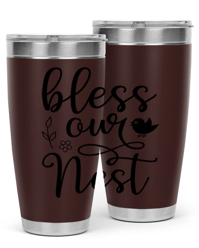Bless our nest  68#- spring- Tumbler