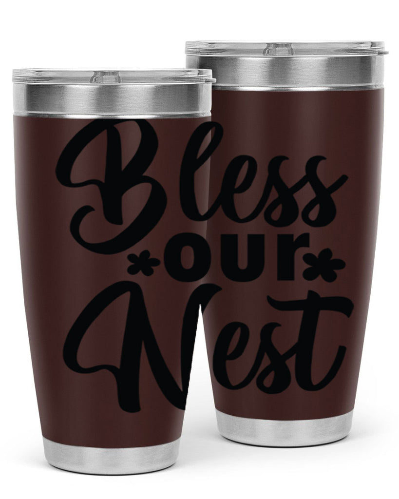 Bless our nest  design 70#- spring- Tumbler
