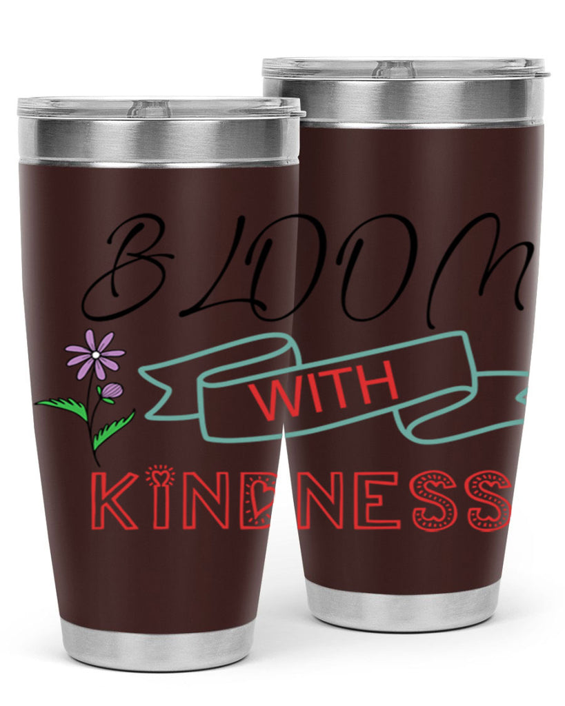 Bloom with kindness  91#- spring- Tumbler