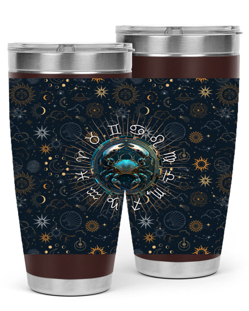 Cancer Straight 146#- zodiac- Tumbler