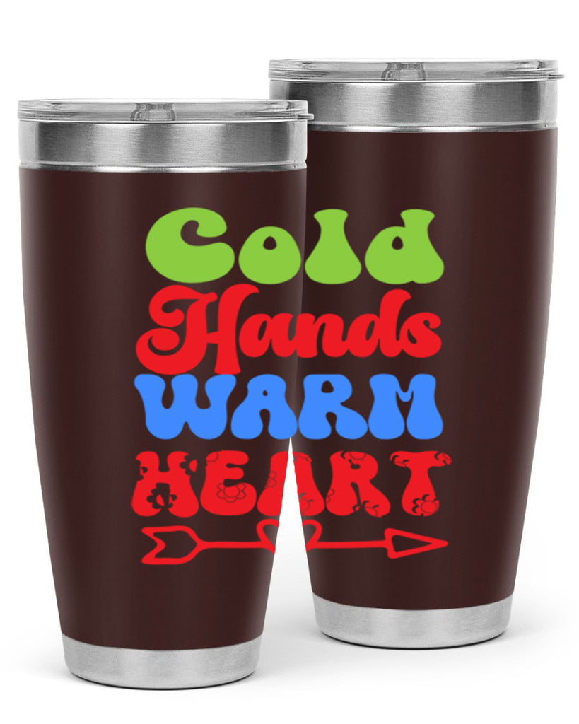 Cold hands warm heart 52#- winter- Tumbler
