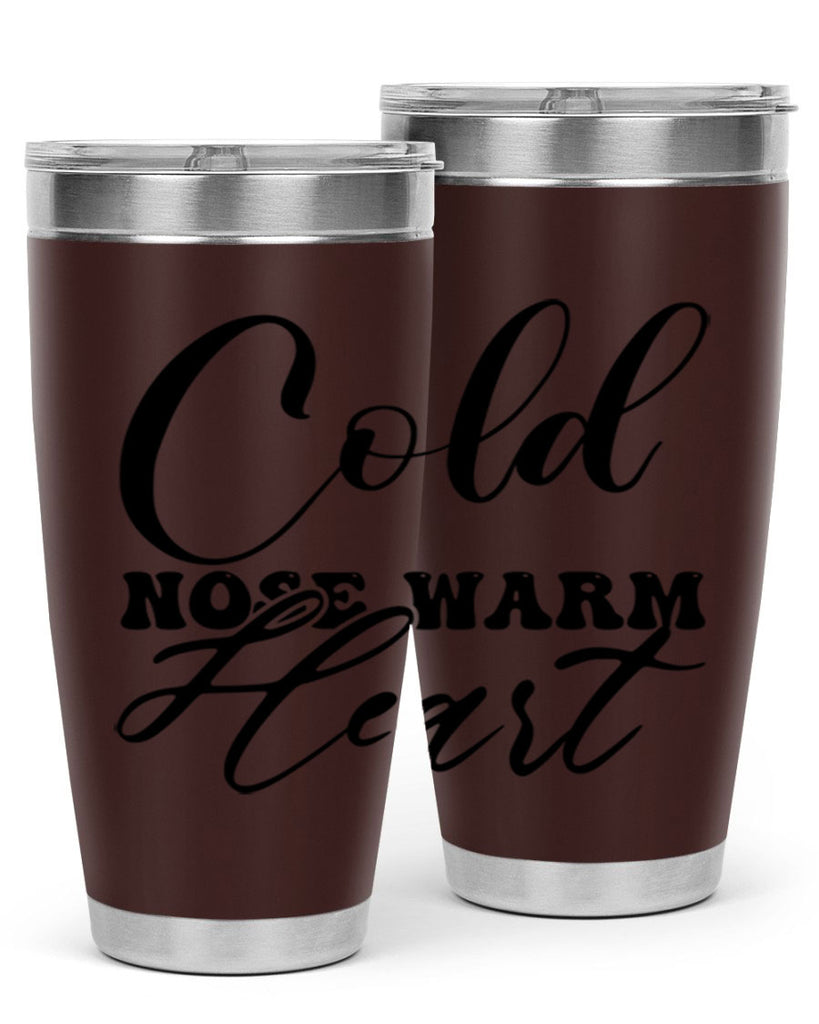 Cold nose warm heart 56#- winter- Tumbler