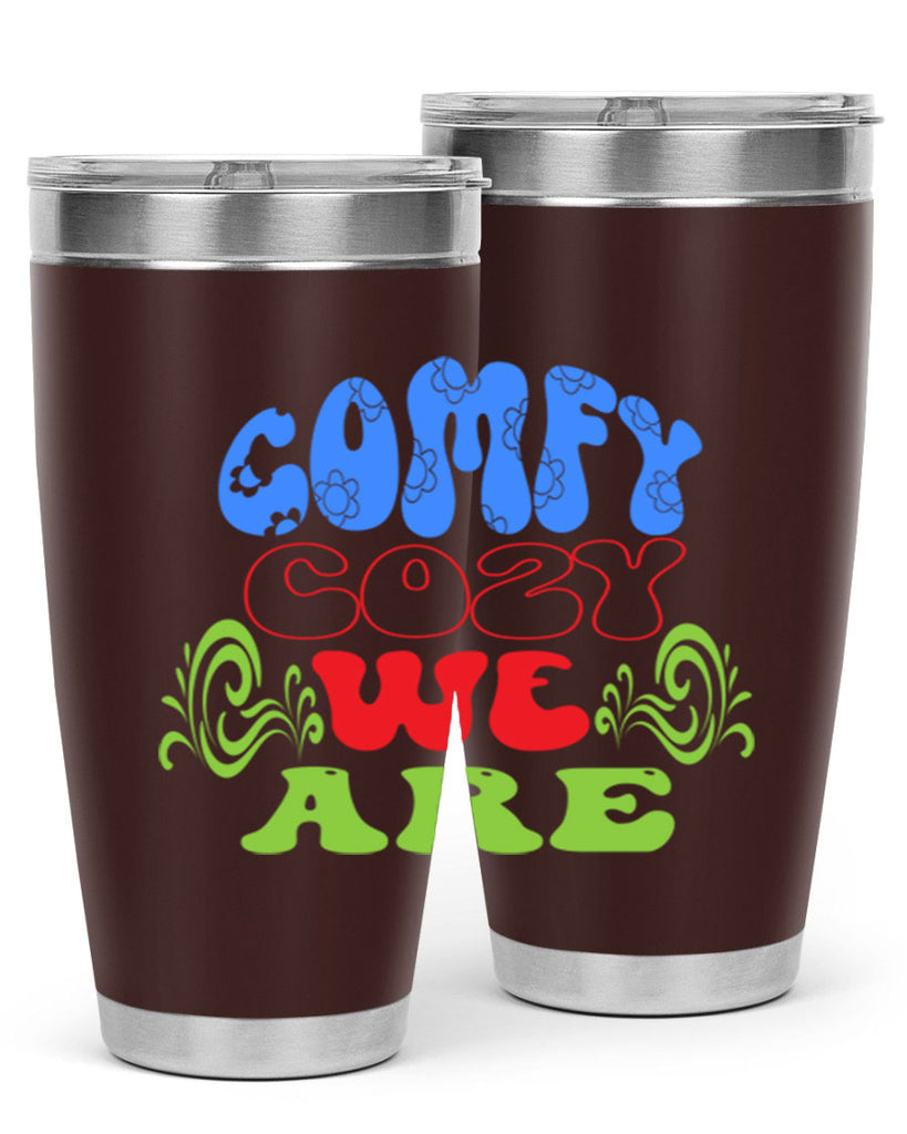 Comfy cozy we are 58#- winter- Tumbler