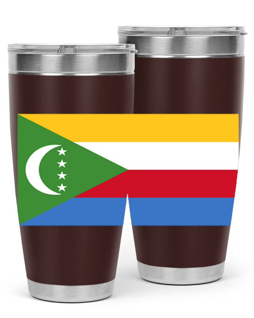 Comoros 160#- world flags- Tumbler
