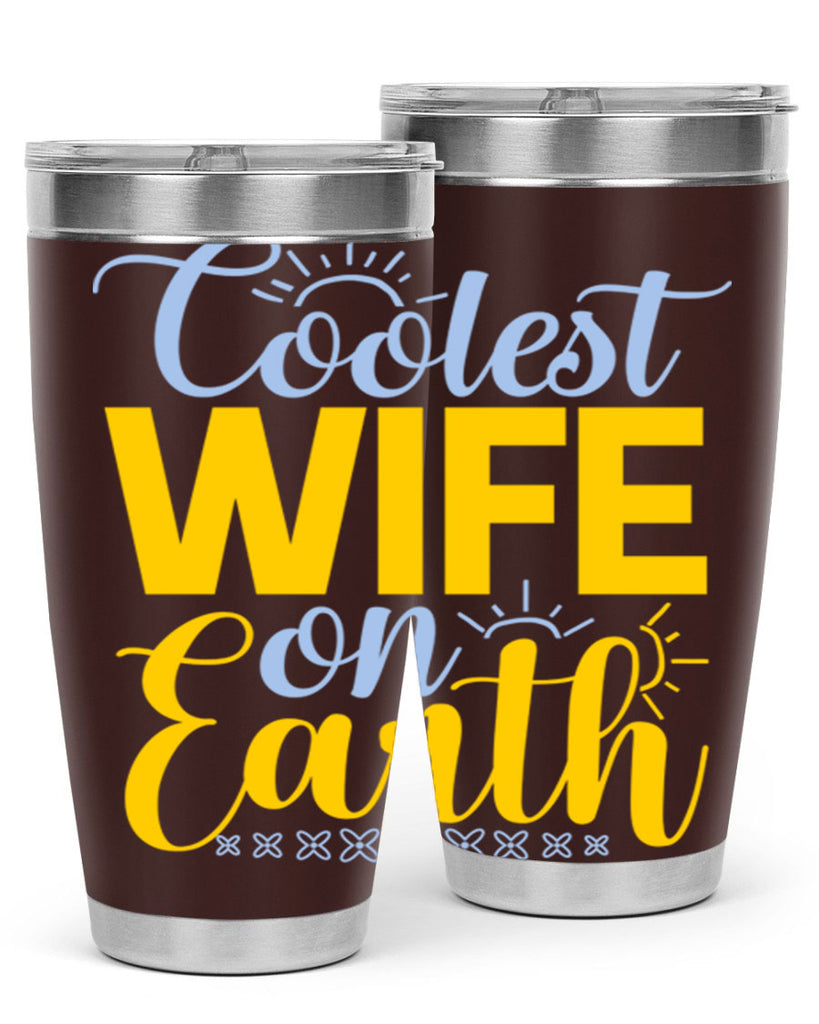 Coolest wife on earth62#- winter- Tumbler