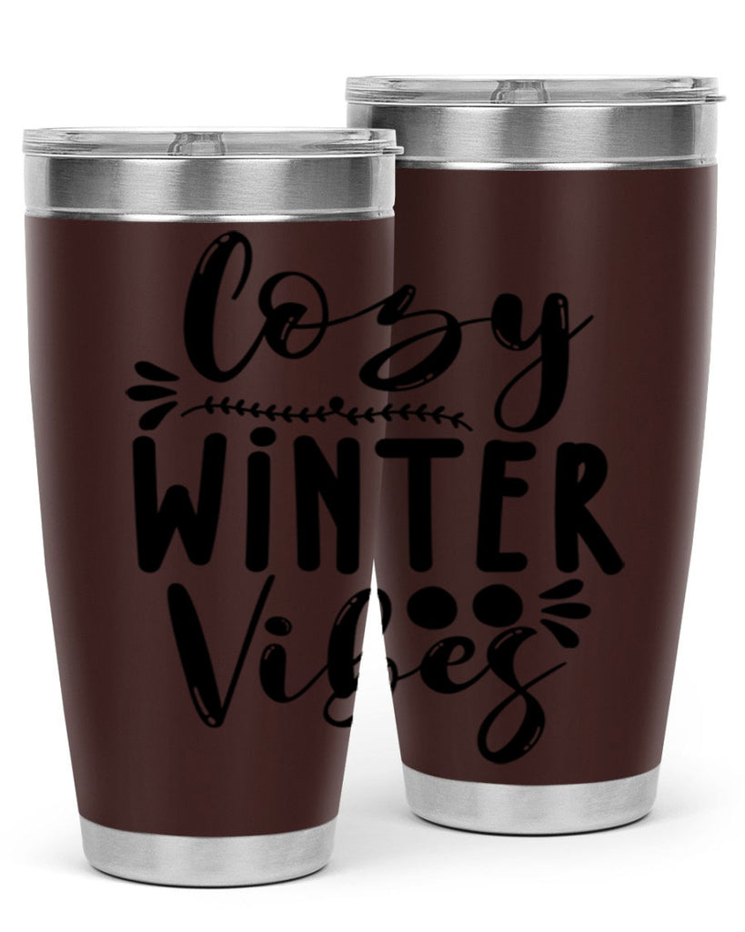 Cozy Winter Vibes 71#- winter- Tumbler