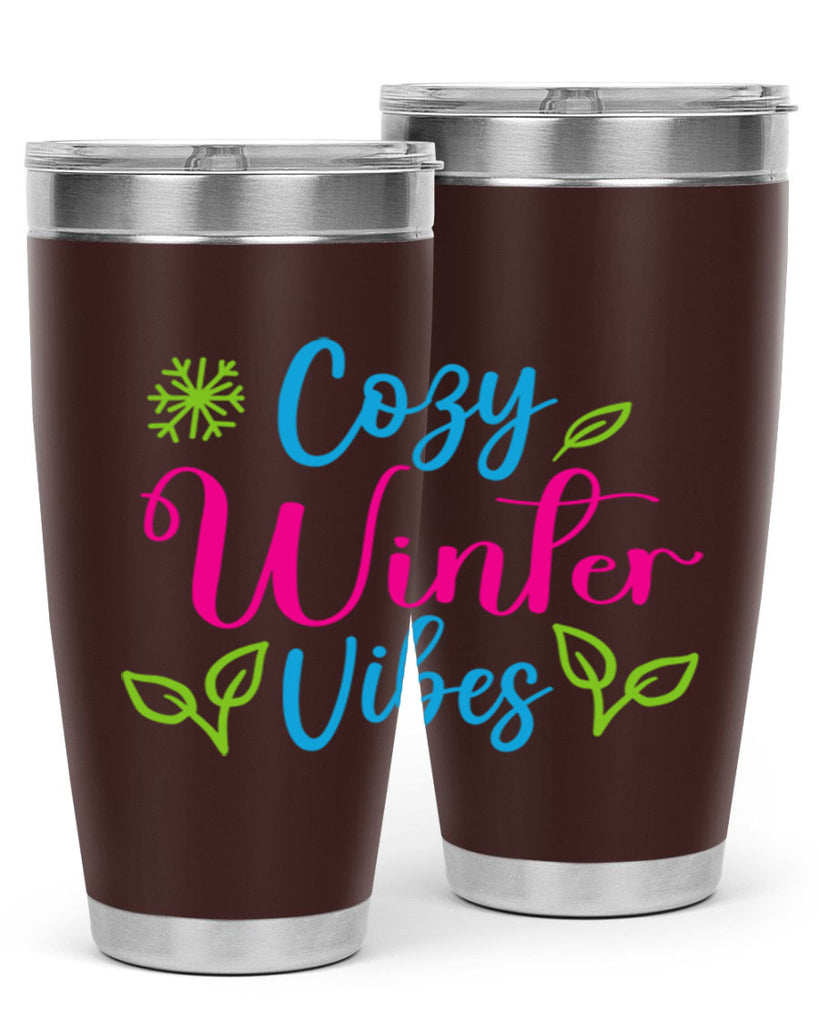Cozy Winter Vibes 73#- winter- Tumbler