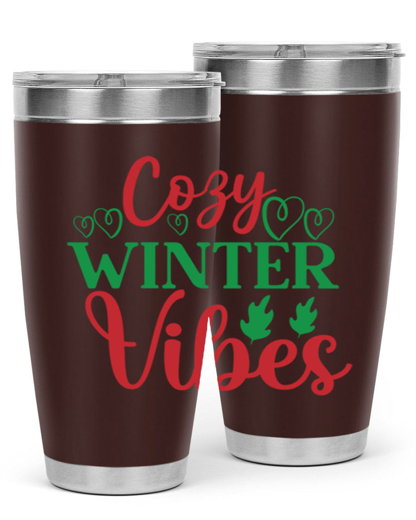 Cozy Winter Vibes 74#- winter- Tumbler