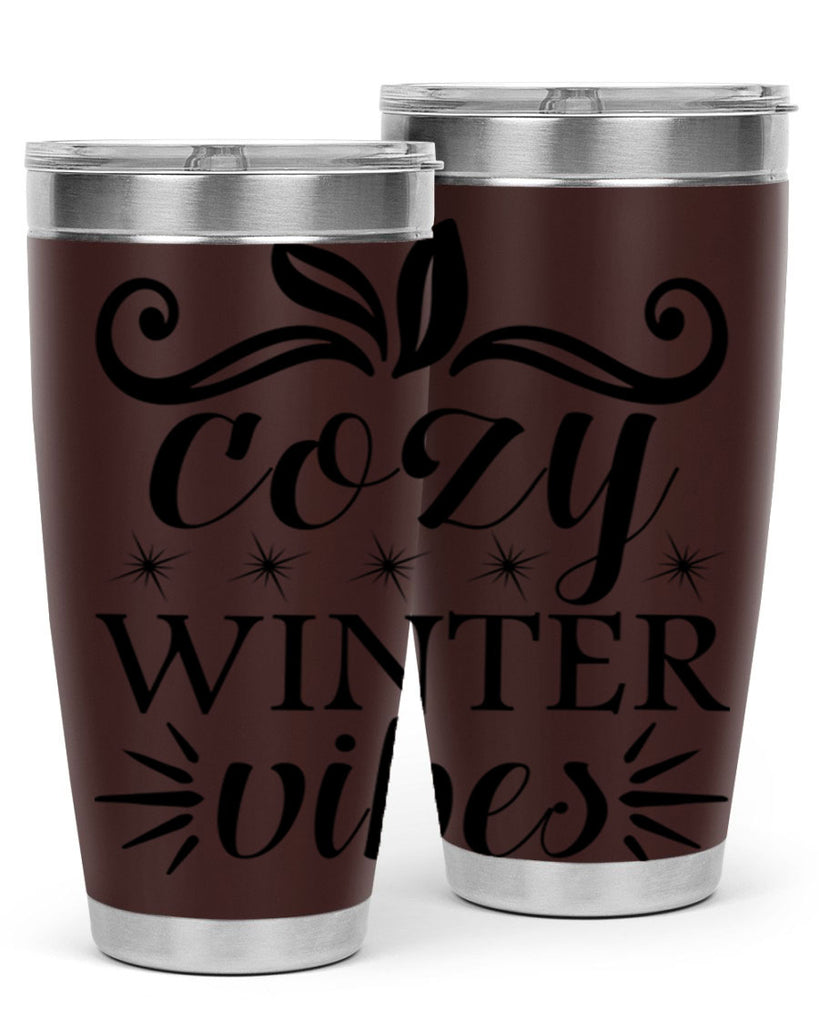 Cozy Winter Vibes 78#- winter- Tumbler