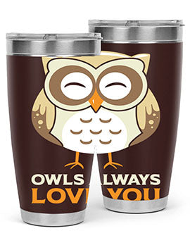 Cute Owl Always Love You A TurtleRabbit 3#- owl- Tumblers