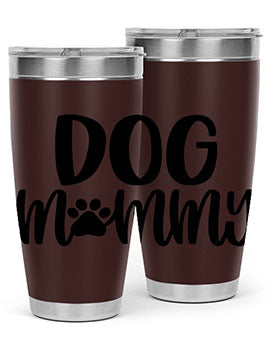 Dog Mommy Style 24#- dog- Tumbler