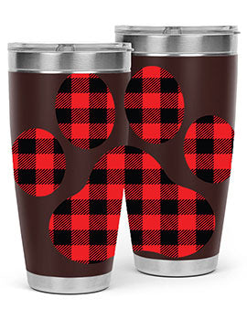 Dog Paw Style 94#- dog- Tumbler