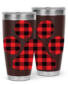 Dog Paw Style 95#- dog- Tumbler