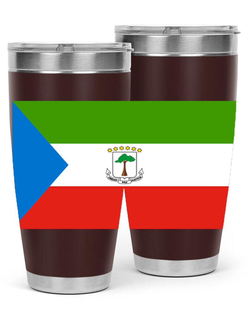 Equatorial Guinea 144#- world flags- Tumbler
