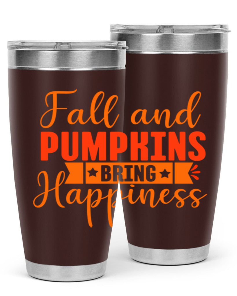Fall And Pumpkins Bring Happiness Design 84#- fall- Tumbler
