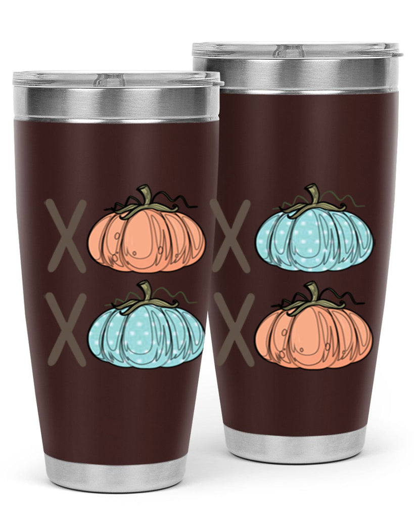 Fall Pumpkin XOXO 129#- fall- Tumbler